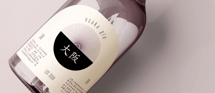 Osaka Gin branding 5