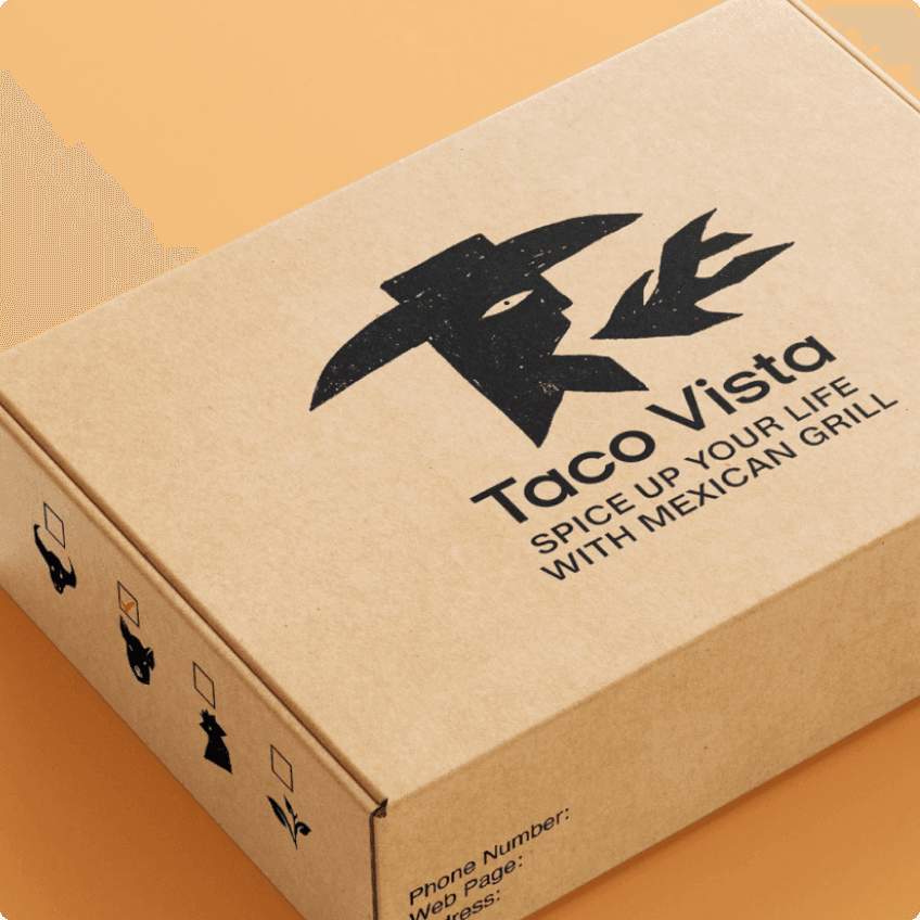 Taco Vista branding